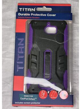 Titan Durable Protective Cover Purple Coolpad Defiant Case